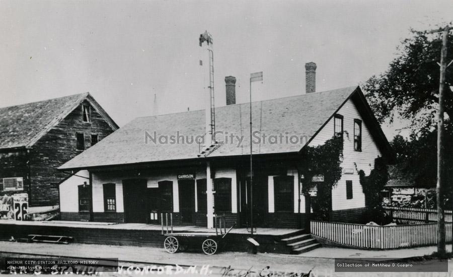 Postcard: Station - West Concord, New Hampshire